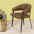 Imperial Comfort Metal Dining Chair - Brown